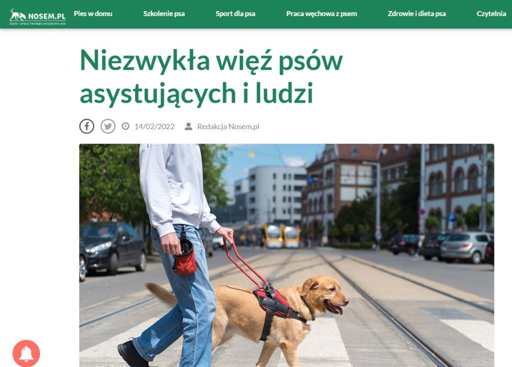 Artykuł na portalu Nosem.pl